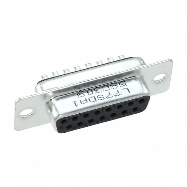 L77SDA15SC309 CONN D-SUB RCPT 15POS SLDR CUP