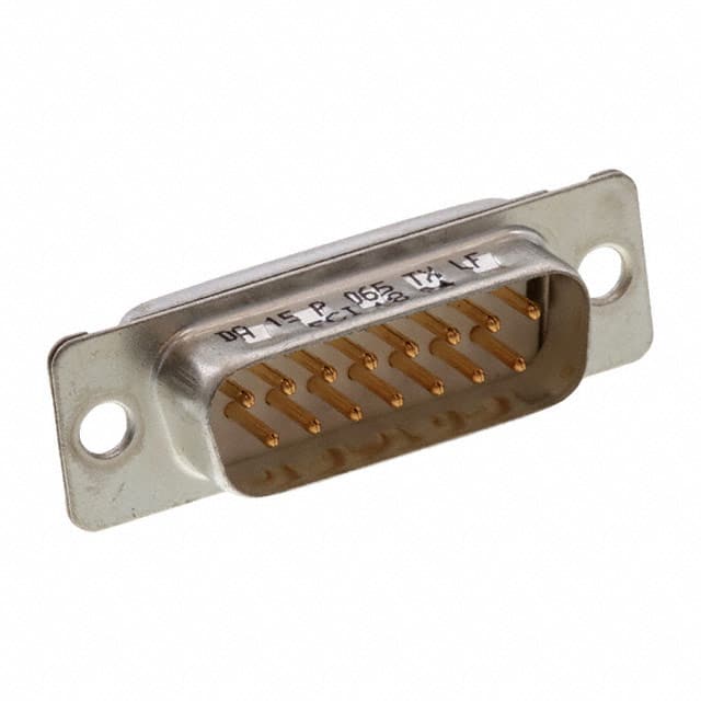DA15P065TXLF CONN D-SUB PLUG 15POS SLDR CUP
