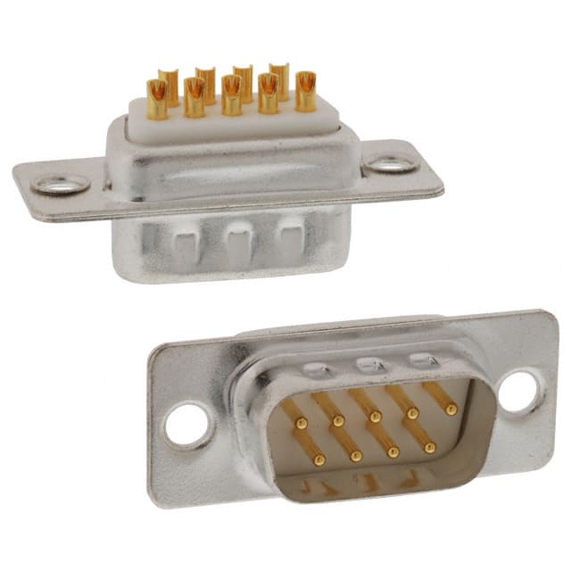 172-E09-102-001 CONN D-SUB PLUG 9POS PNL MNT