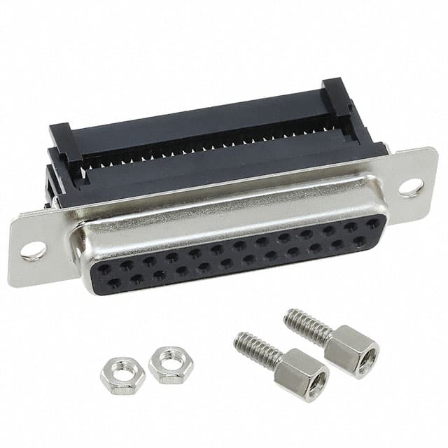 400F0-25-1-00 CONN D-SUB RCPT 25POS IDC