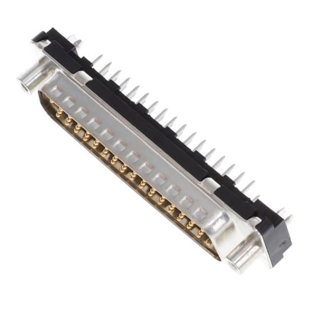 D50P24A4GV00LF CONN D-SUB PLUG 50POS VERT SLDR