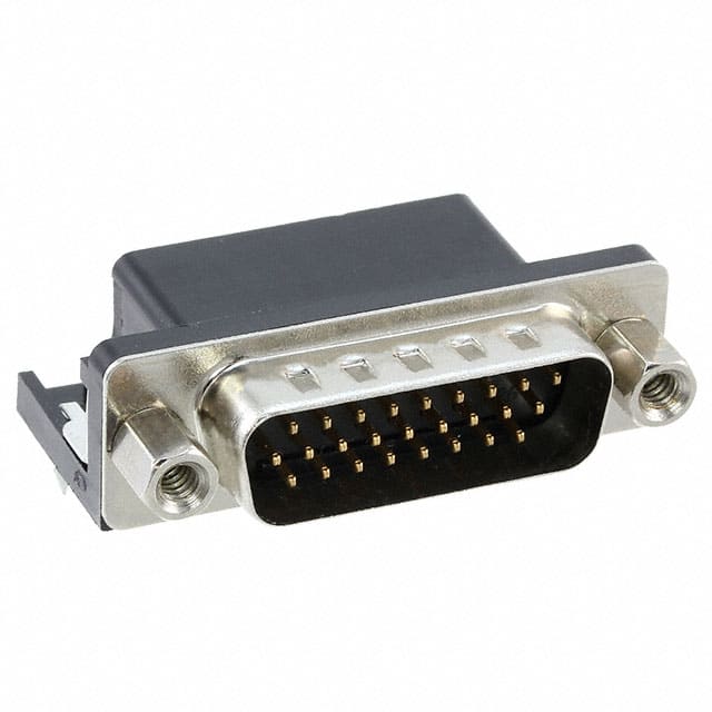 09562625813 CONN D-SUB HD PLUG 26P R/A SLDR