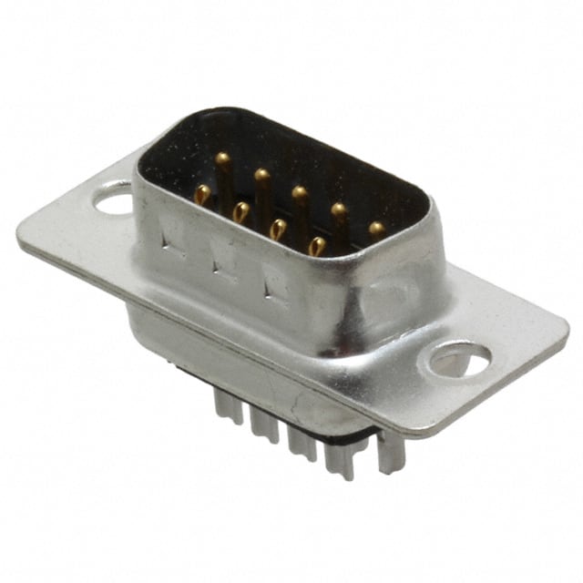 FCE17E09PM290 CONN D-SUB PLUG 9POS SLDR CUP