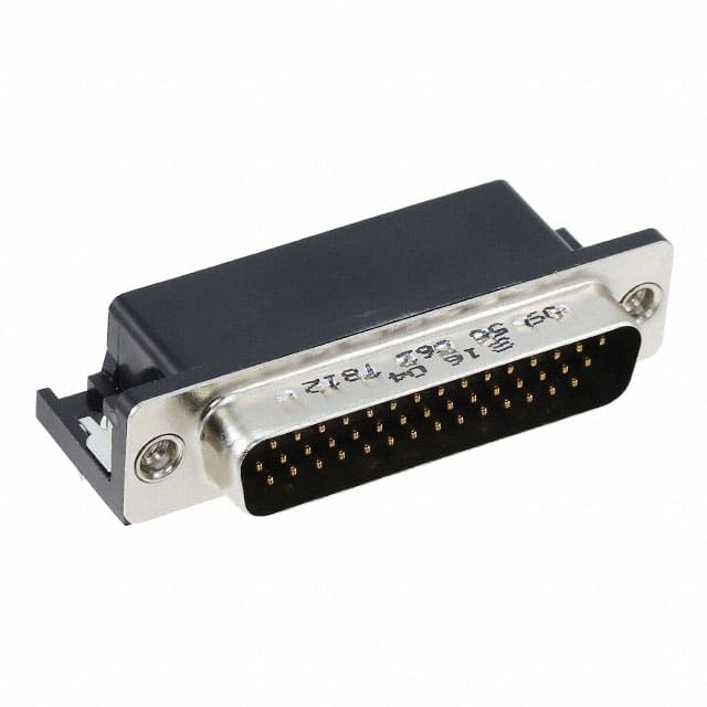 09563625812 CONN D-SUB HD PLUG 44P R/A SLDR