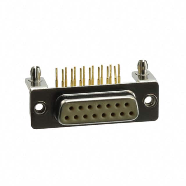 773-E15-213R461 CONN D-SUB RCPT 15POS R/A SLDR