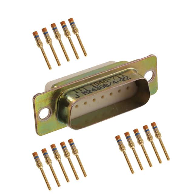 M24308/4-2Z DSUB 15 P CRIMP G50 YLW ZN