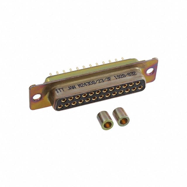M24308/23-3F CONN DSUB RCPT 25POS PNL MNT SLD