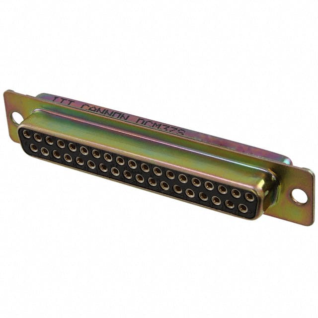 DCM-37S CONN D-SUB RCPT 37POS PNL MNT