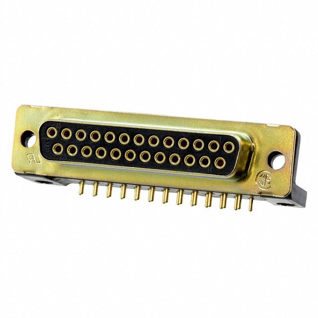 1757836-3 CONN D-SUB RCPT 25POS R/A SLDR