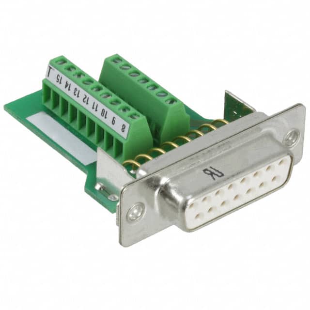 1688094 CONN D-SUB RCPT 15POS TERM BLK
