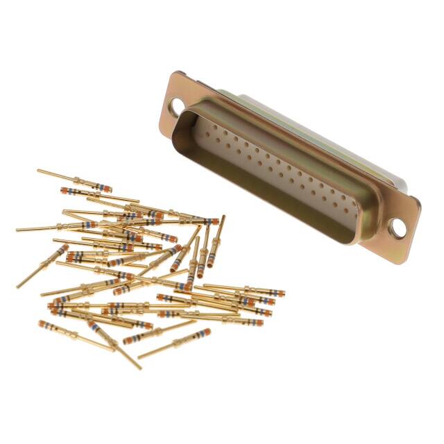 M24308/4-13F DSUB CONN,CRIMP, PLUG, CADMIUM