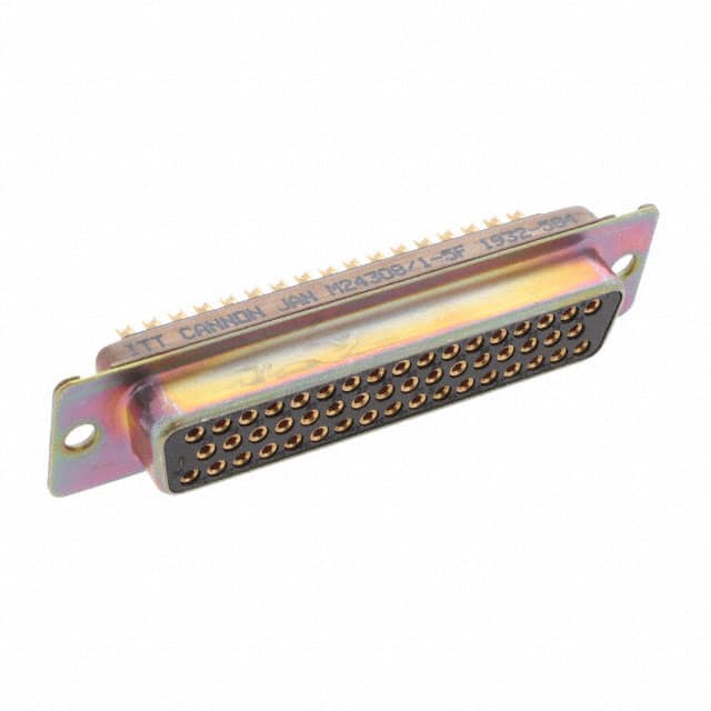 M24308/1-5F CONN D-SUB RCPT 50POS PNL MNT