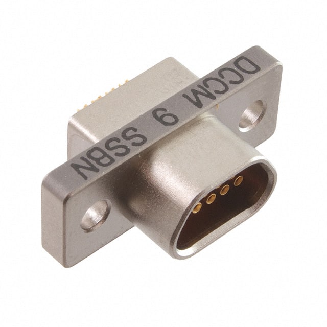 DCCM9SSBN CONN MICRO-D RCPT 9POS PNL MNT