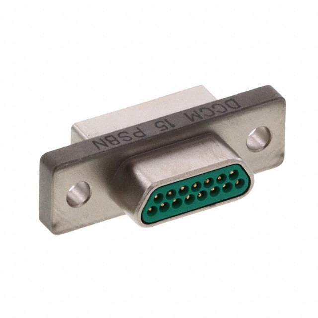 DCCM15PSBN CONN MICRO-D PLUG 15POS PNL MNT