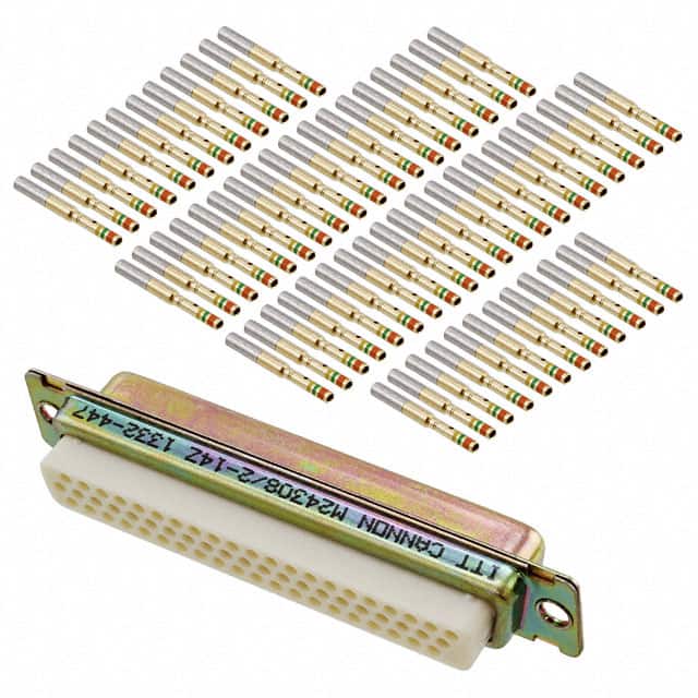 M24308/2-14Z CONN D-SUB HD RCPT 62P PNL MNT