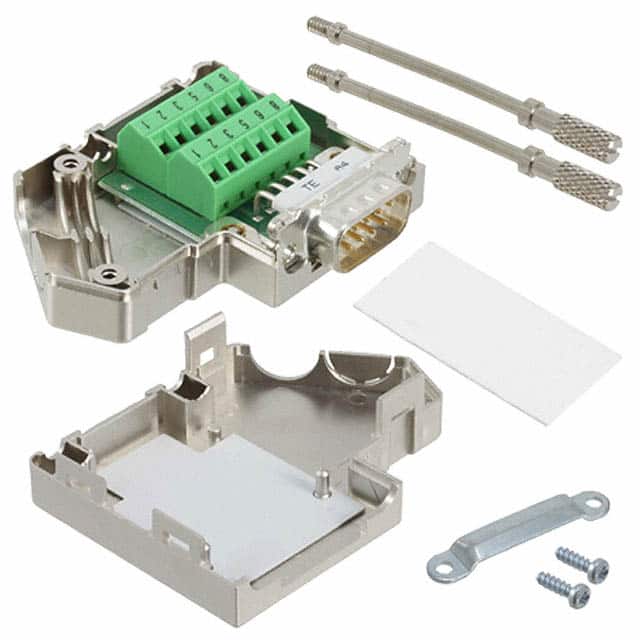 2761839 CONN D-SUB PLUG 9POS TERM BLK