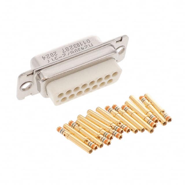 M24308/2-517 CONN D-SUB RCP 15P PNL MT CRIMP
