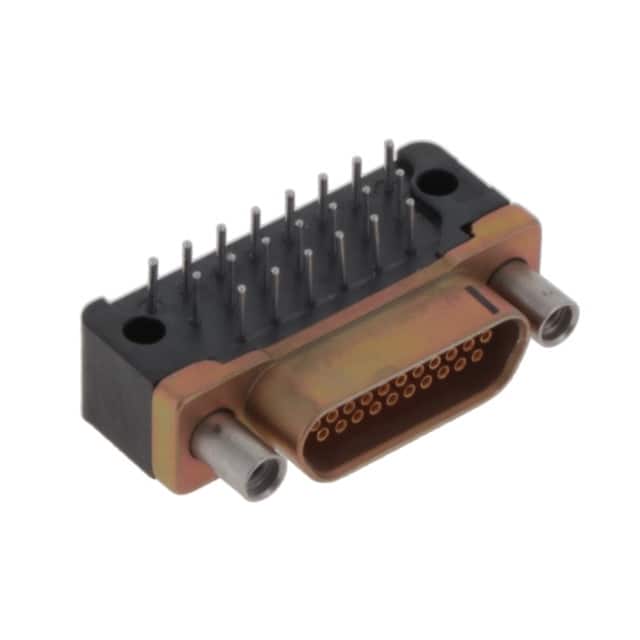 M83513/13-C01CP 21 POS RCPT RED. 90 PCB CD PLTD