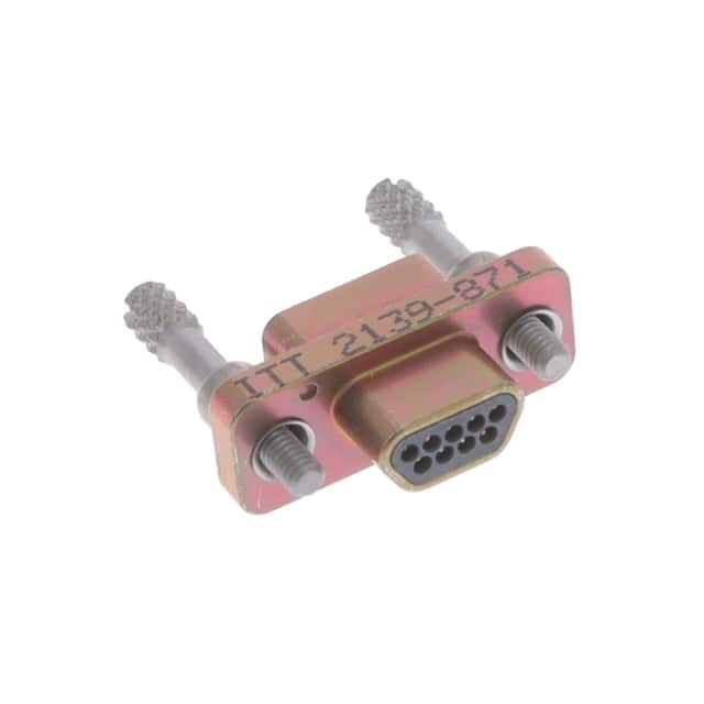 MDM-9PSK CONN MICRO-D PLUG 9POS PNL MNT