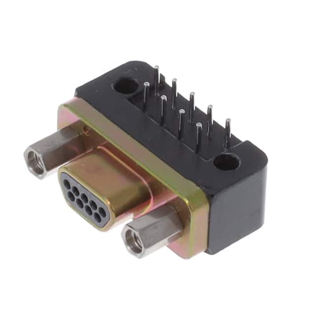 M83513/10-A01CP CONN MICRO-D PLUG 9POS R/A SLDR