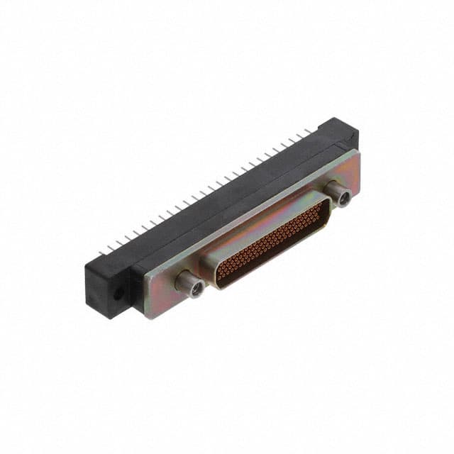 DCCM100SCBRPN CONN MICRO-D RCPT 100P R/A SLDR