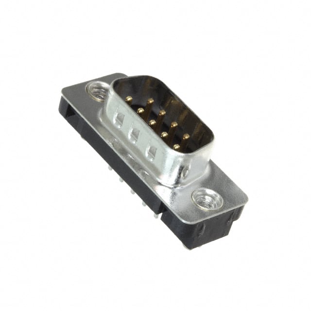 L717TSEH09POL2RM5 CONN D-SUB PLUG 9POS VERT SLDR
