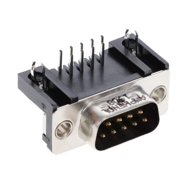 L717SDE09P1ACH CONN D-SUB PLUG 9POS R/A SLDR