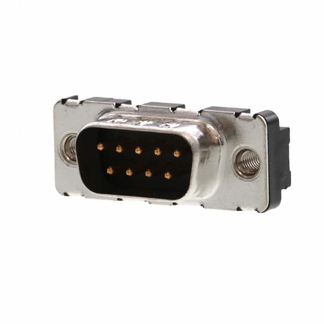 D09P24A4PL00LF CONN D-SUB PLUG 9POS VERT SLDR