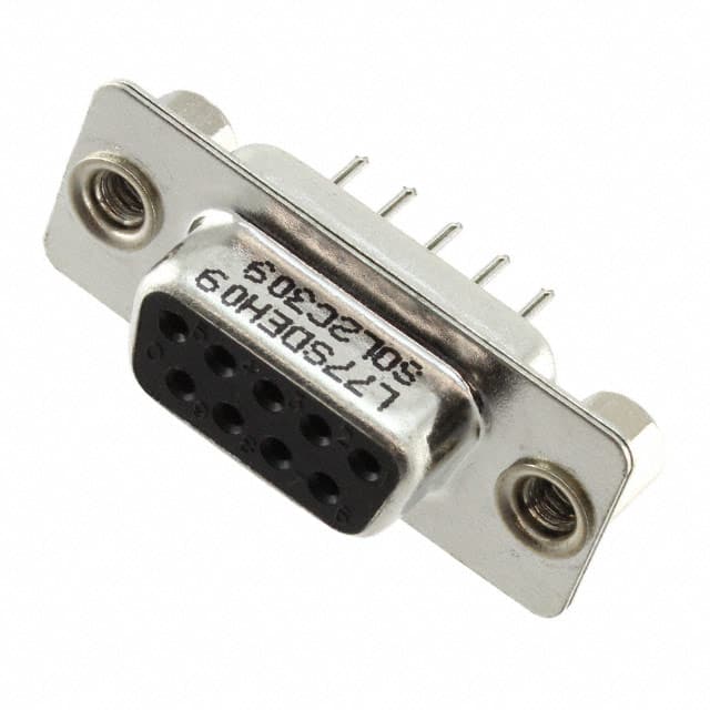 L77SDEH09SOL2C309 CONN D-SUB RCPT 9POS VERT SLDR