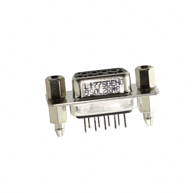 L177SDEH09SOL2RM8 CONN D-SUB RCPT 9POS VERT SLDR