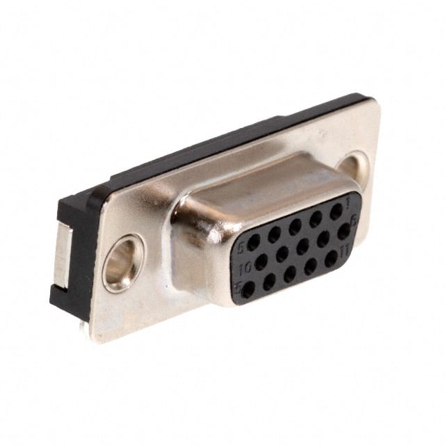 200-015-213L007 CONN D-SUB HD RCPT 15P R/A SLDR