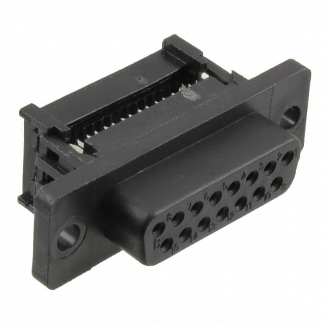 A-DFF 15 LPIII/FP CONN D-SUB RCPT 15POS IDC