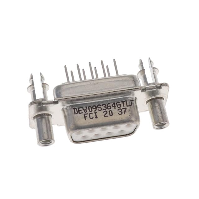 DEV09S364GTLF CONN D-SUB RCPT 9POS VERT SLDR