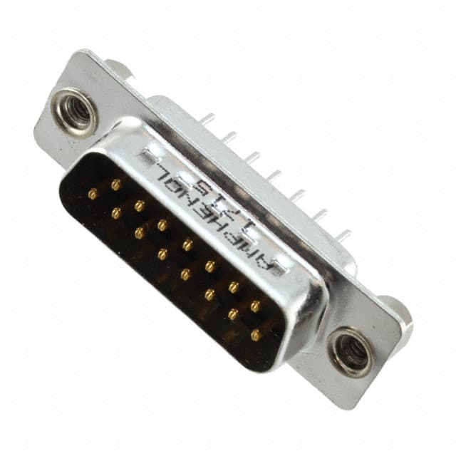 L717SDAH15POL2C309 CONN D-SUB PLUG 15POS VERT SLDR
