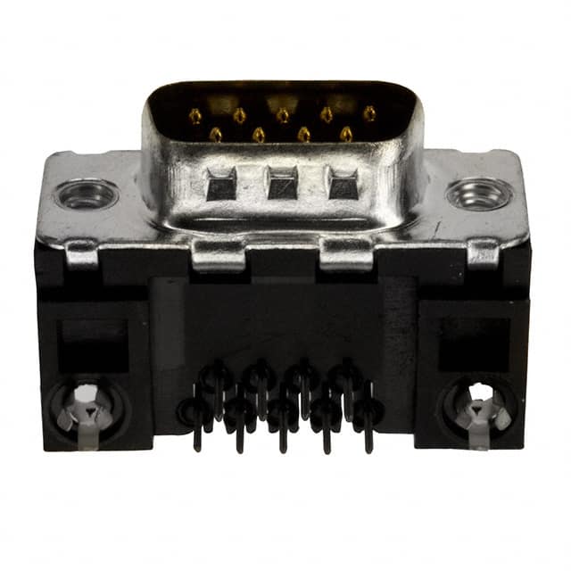 D09P13A4GL00LF CONN D-SUB PLUG 9POS R/A SLDR