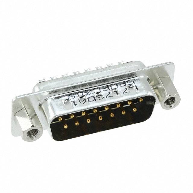 L717SDA15PVFC309 CONN D-SUB PLUG 15POS SLDR CUP