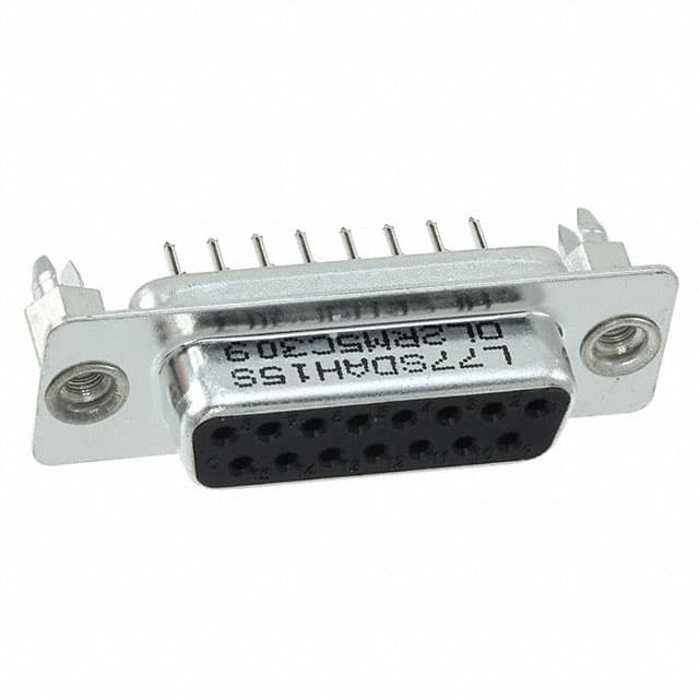 L77SDAH15SOL2RM5C309 CONN D-SUB RCPT 15POS VERT SLDR
