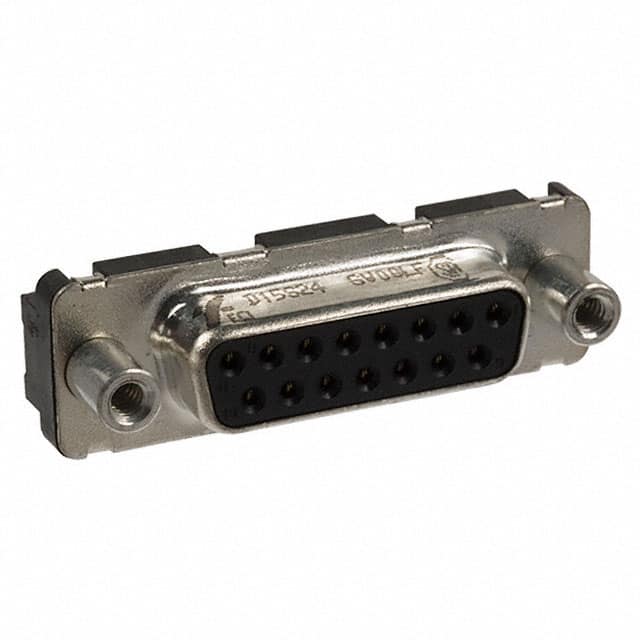 D15S24B6GV00LF CONN D-SUB RCPT 15POS VERT SLDR
