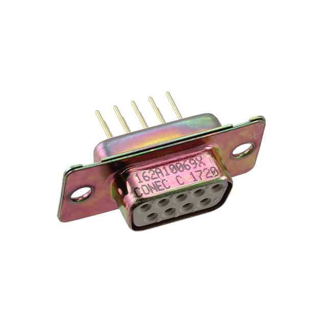 162A10069X CONN D-SUB RCPT 9POS VERT SLDR