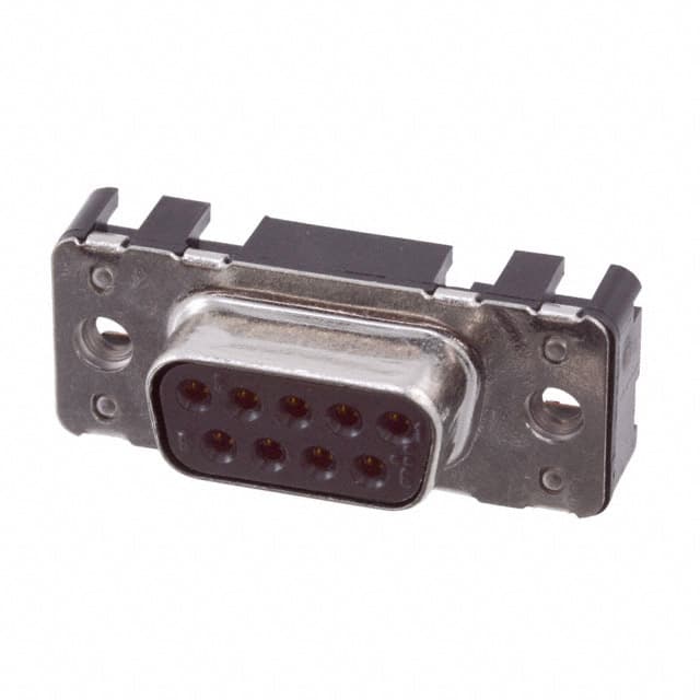 09661116502 CONN D-SUB RCPT 9POS VERT SLDR