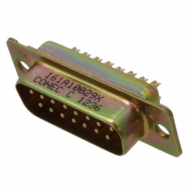 161A10029X CONN D-SUB PLUG 15POS SLDR CUP