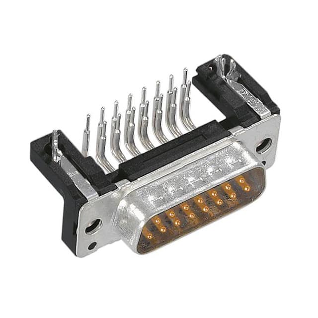 09662626812 CONN D-SUB PLUG 15POS R/A SLDR
