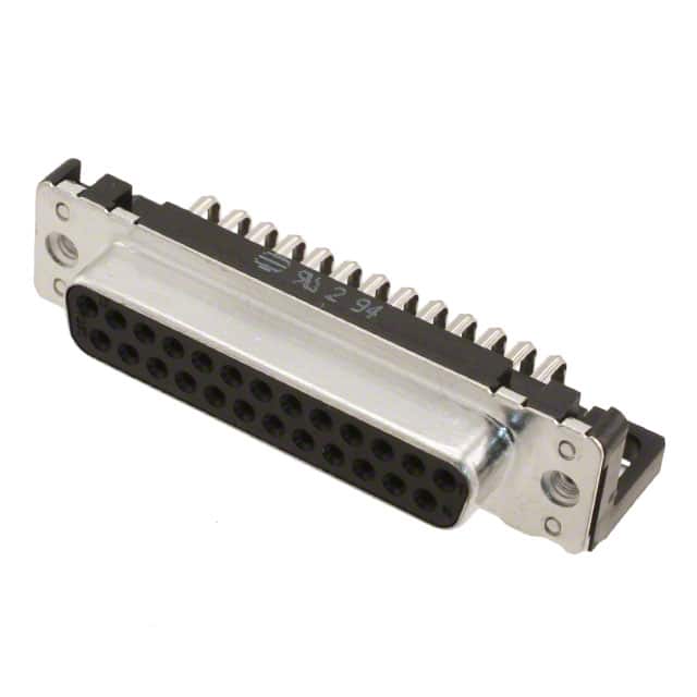 09663526612 CONN D-SUB RCPT 25POS R/A SLDR