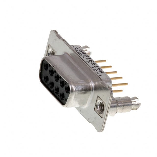 164A16619X CONN D-SUB RCPT 9POS VERT SLDR