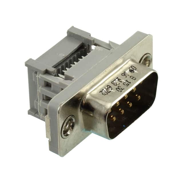 09661286702 CONN D-SUB PLUG 9POS PNL MNT IDC