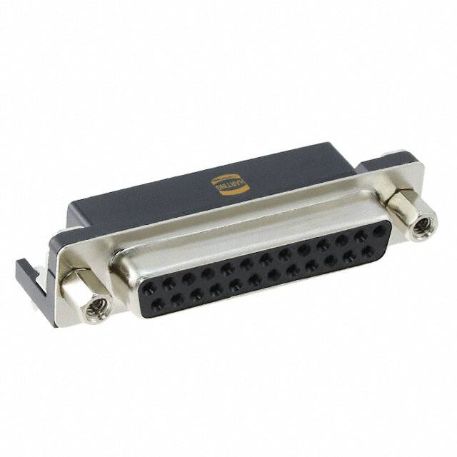 09683535613 CONN D-SUB RCPT 25POS R/A SLDR