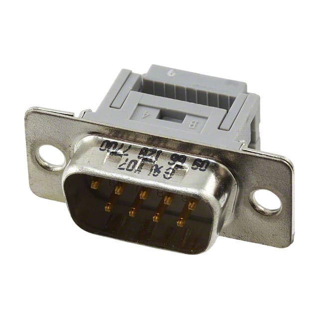 09661287700 CONN D-SUB PLUG 9POS PNL MNT IDC