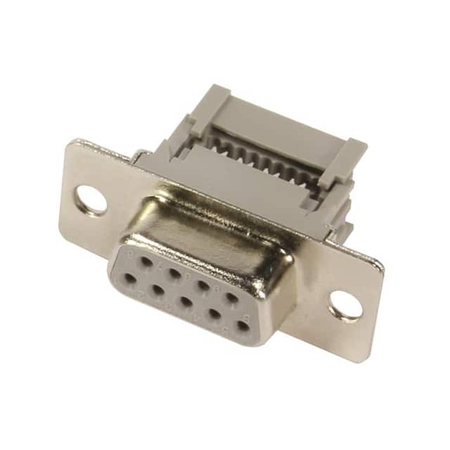 09661187502 CONN D-SUB RCPT 9POS PNL MNT IDC