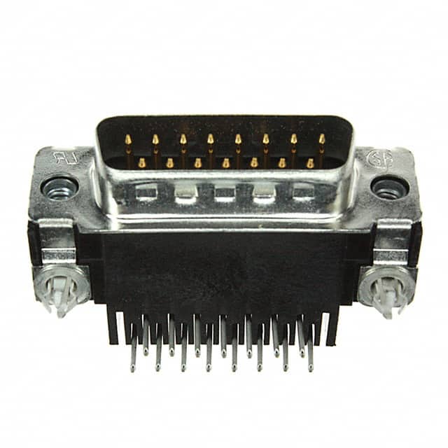 747833-4 CONN D-SUB PLUG 15POS R/A SLDR