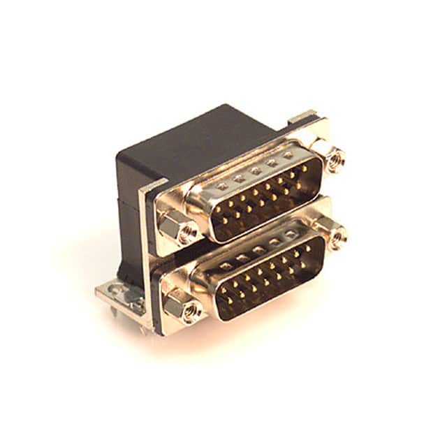 189-015-613R571 CONN D-SUB PLUG 15POS R/A SLDR